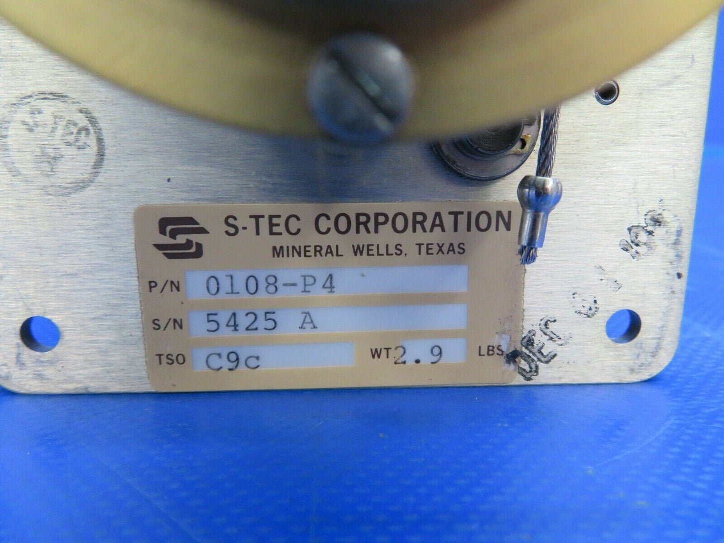 S-Tec Pitch Servo w / Brackets 0108-P4 (0520-16)