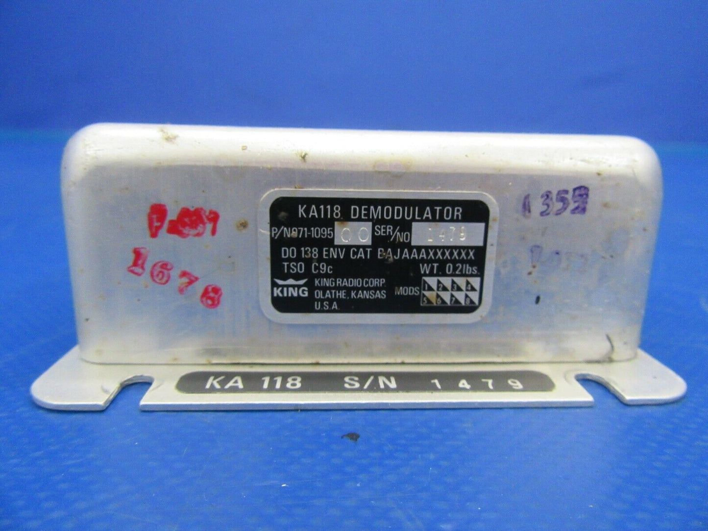 Bendix King KA 118 Demodulator 071-1095-00 (1119-14)