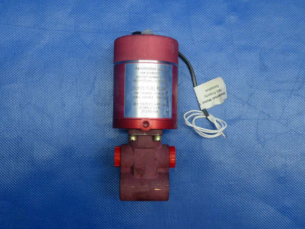 Dukes Fuel Pump 28V with 8130 P/N 4140-00 OVERHAULED (0124-1181)