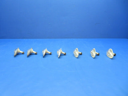 Grimes Aviation Upward Light 26v P/N AN3097-2 Cracked Lenses LOT OF 7 (0923-551)