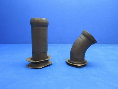 Cessna 421A / 421B Slip Joint And Elbow Turbo Inlet P/N 9910314-1 (1123-833)