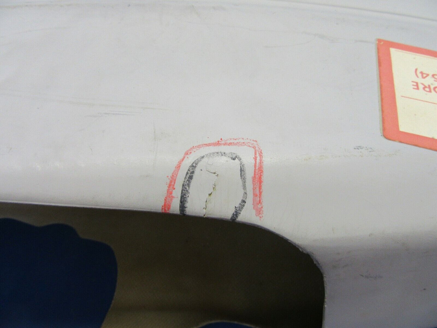 Cessna 1971-1973 Wheel Pant / Fairing Fiberglass LH P/N 0741046-201 (0621-651)