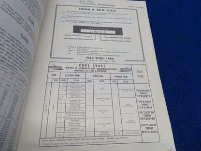 Cessna 172 & Skyhawk Parts Catalog 1963 - 1974 & Powermatic Series (0322-420)
