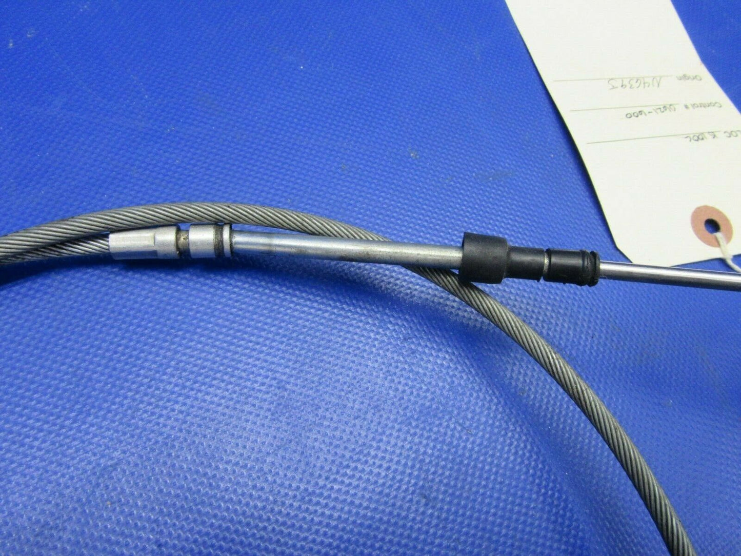 Piper 28R-180 Push Pull Throttle Control Cable w/ Brackets 72" 455 322 (0621-600