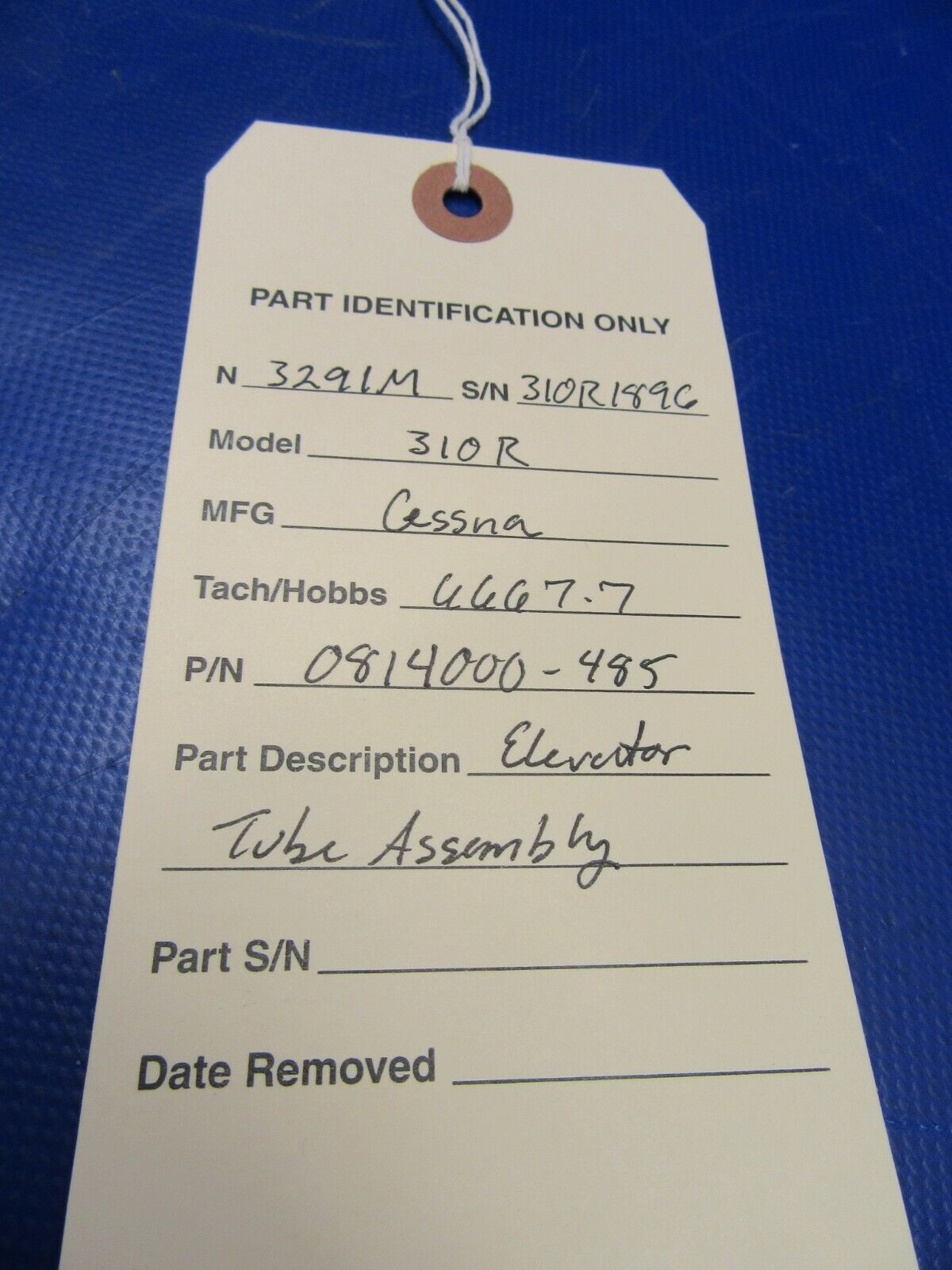 Cessna 310R Elevator Tube Assembly P/N 0814000-485 (0520-213)