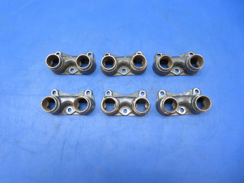 Continental A & C Series Push Rod Housing Flange P/N 530163 LOT OF 6 (0723-569)