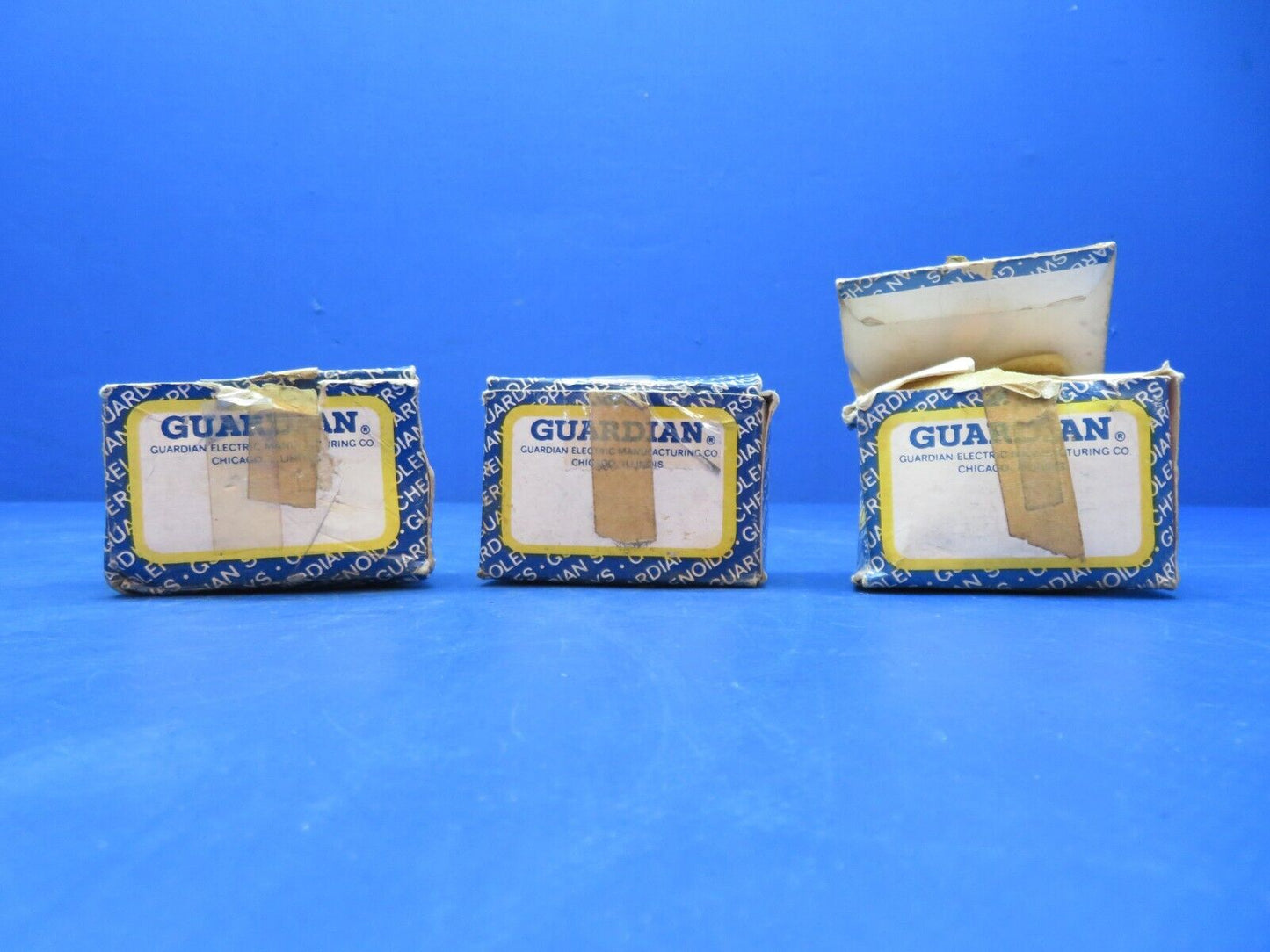 Guardian Electric Solenoid Frame 12v P/N 4HD-I-12VDC NOS LOT OF 3 (0923-489)