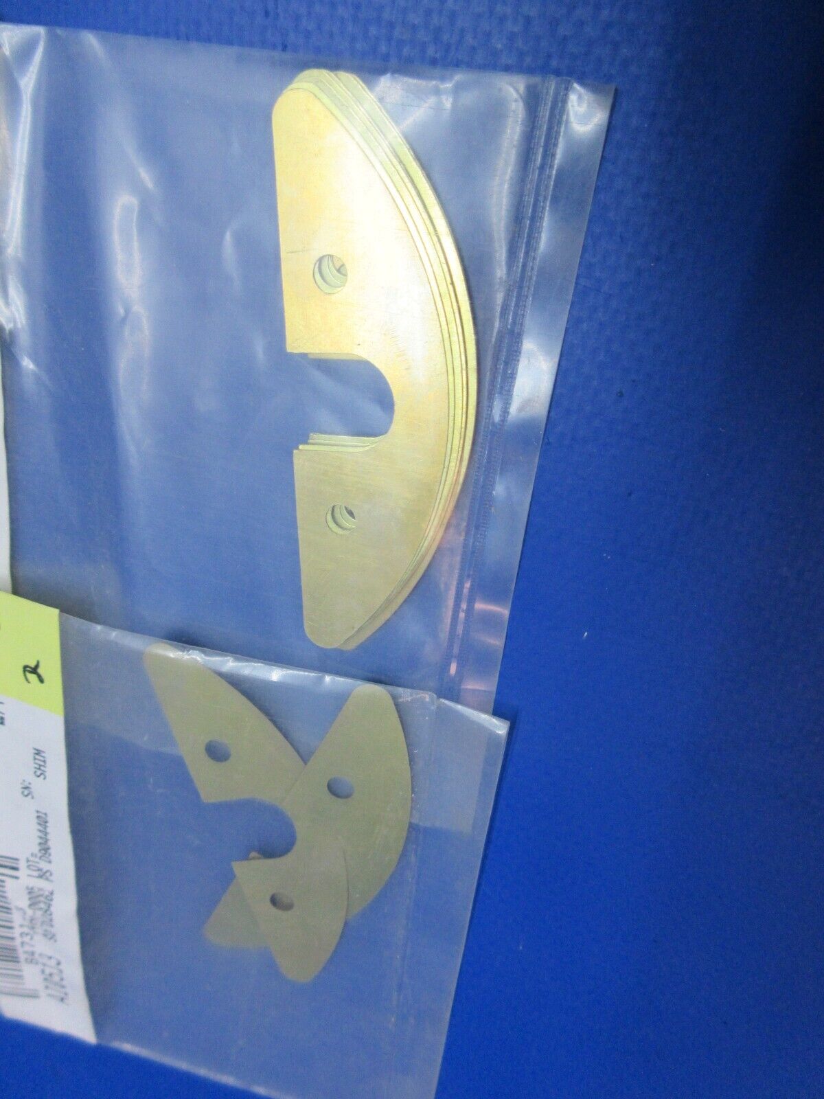 McCauley Threaded Propeller Shim LOT OF 12 P/N B4731-2, B4731-3 NOS (0523-407)