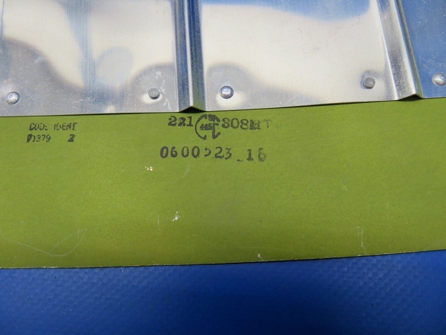 Cessna L-19 "Bird Dog" Elevator Trim Tab P/N 0634102-10 NOS (0922-421)