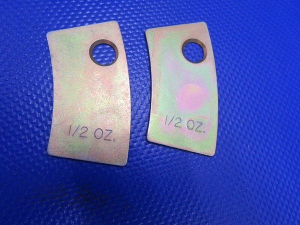 Meggitt Brake Balance Weight 1/2oz P/N 5002535 LOT OF 2 NOS (1120-322)
