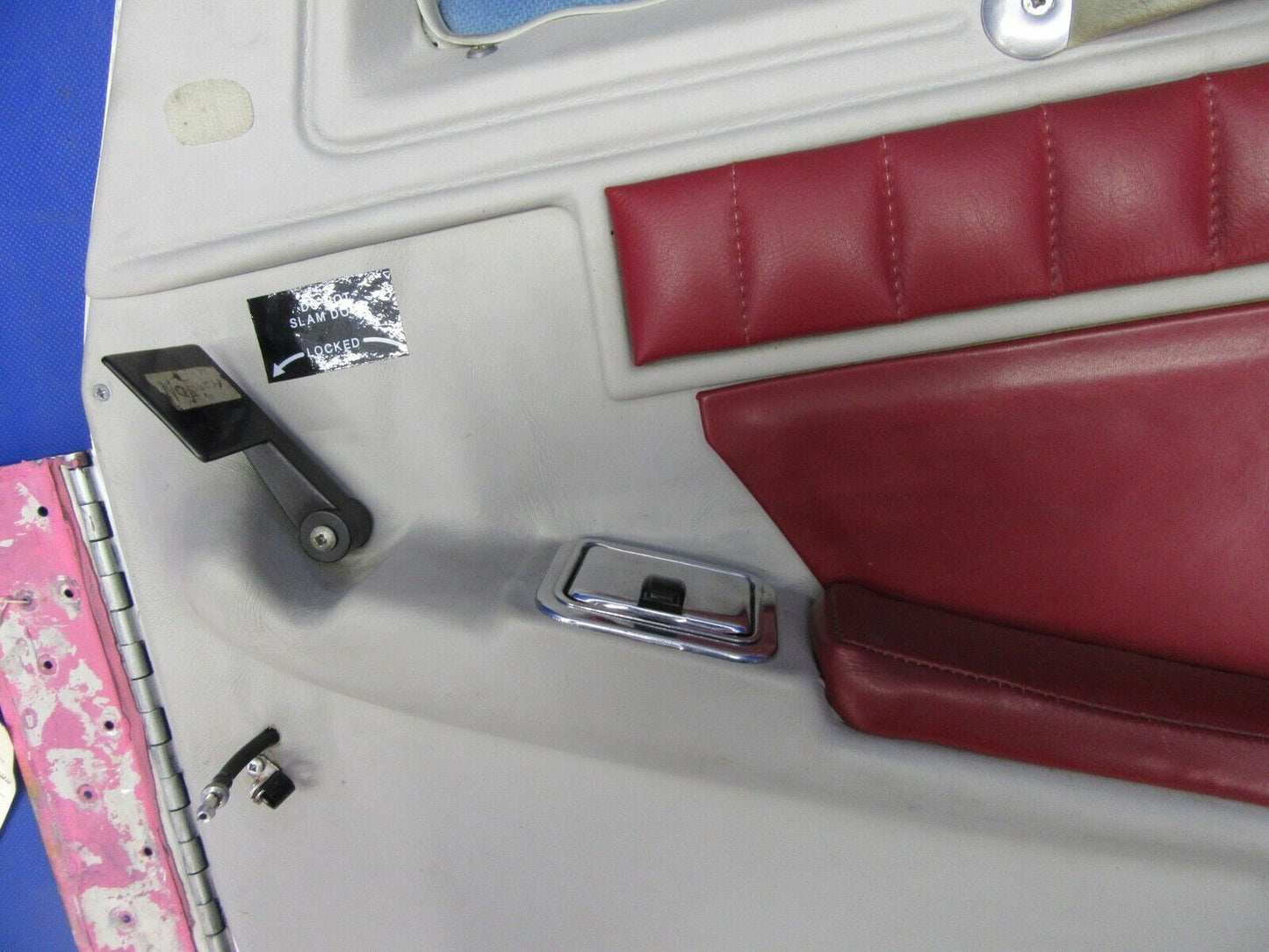 Mooney M20K Cabin Door Green Tint P/N 310225-501, 340124-513 (0721-622)