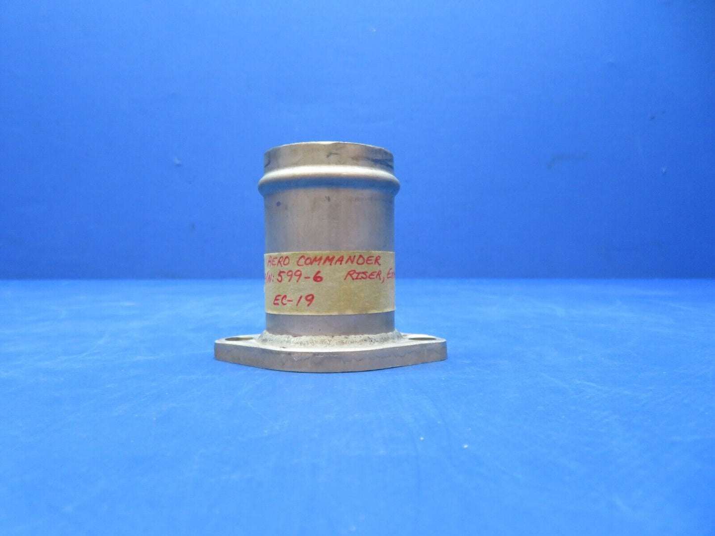 Commander 114 Exhaust Riser Stacks P/N 599-6 NEW OLD STOCK (0923-571)