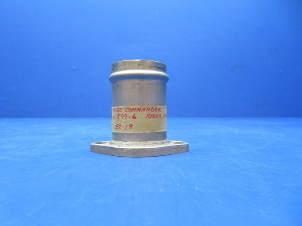 Commander 114 Exhaust Riser Stacks P/N 599-6 NEW OLD STOCK (0923-571)