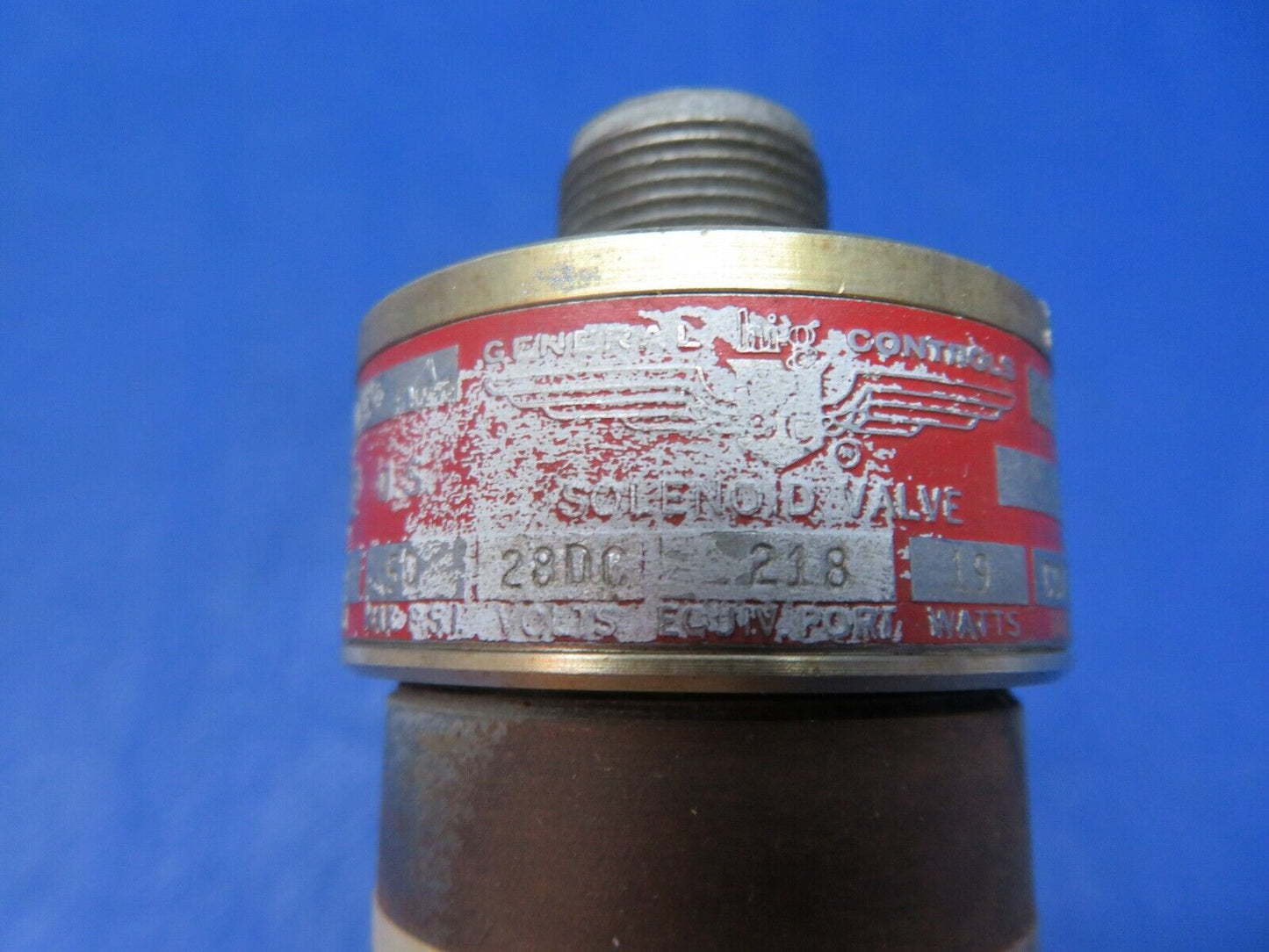 King Air Crossfeed Solenoid Value General Controls P/N AV1B1602 (1223-158)