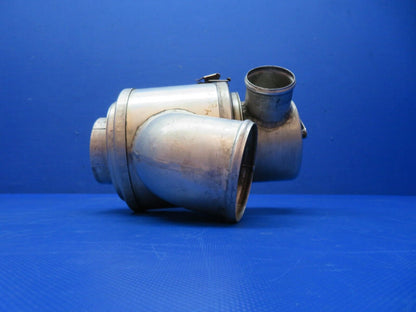 Cessna 401 / 401A LH Air Induction Canister Assy w/ Cap PN 0850344-57 (0124-119)
