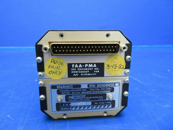 Foster Air Data Computer RNAV612 P/N 805D0450 (0720-827)