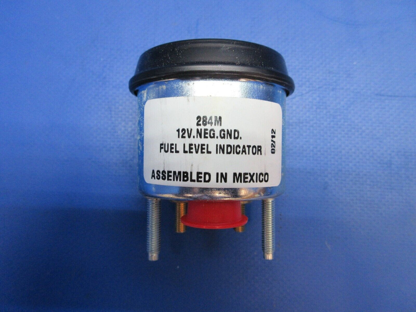 Stewart Warner Fuel Level Indicator 12V P/N 284M, 823835 NOS (0523-577)