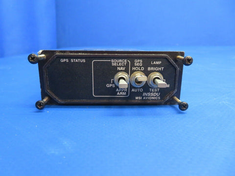 MSI Avionics INSSDU w/ Connector 28 V P/N 97-10335AT (1022-730)