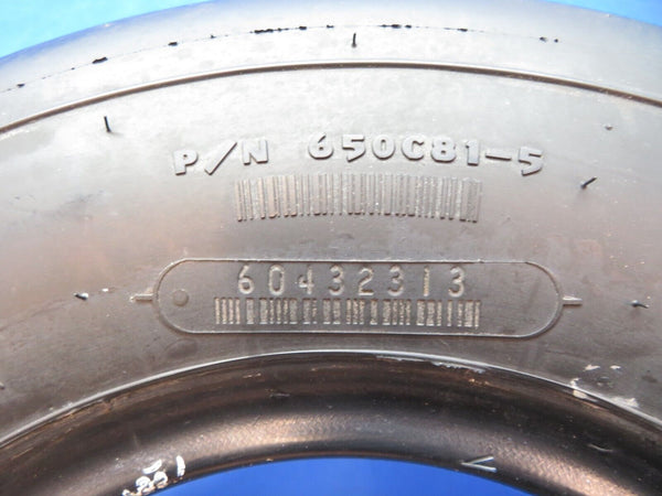 Goodyear Flight Special II 6.50 x 10 8 Ply Tire w/ Tube P/N 650C81-5 (0923-764)