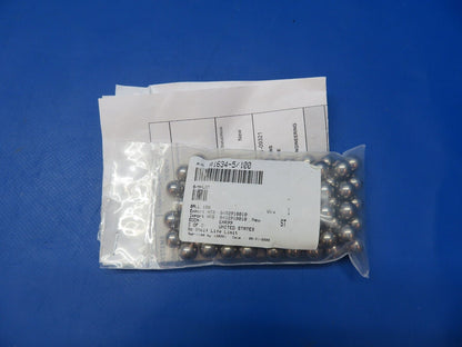 McCauley Threaded Propeller Ball Bearing 100 Pack P/N A1634-5 NOS (0523-615)