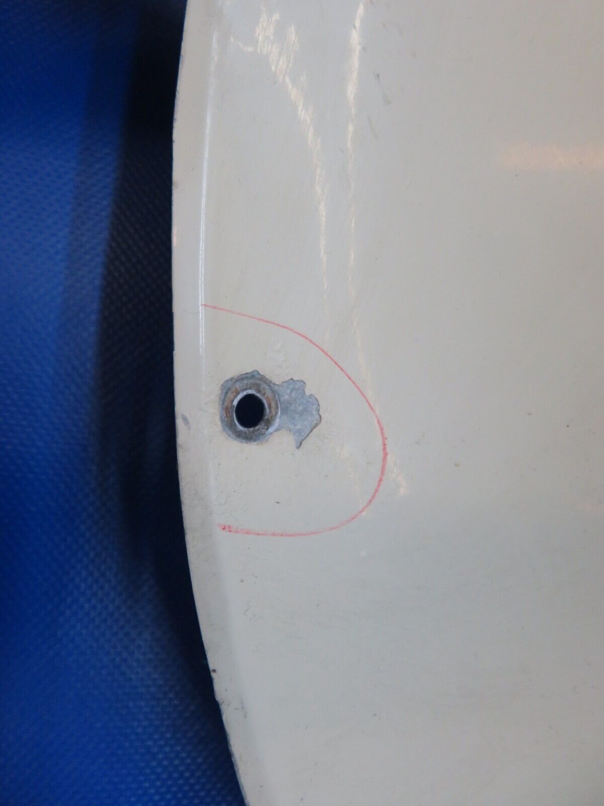 Early Cessna 310 / 310B LH Front Fillet Wing Root P/N 0800056-13 (1223-208)