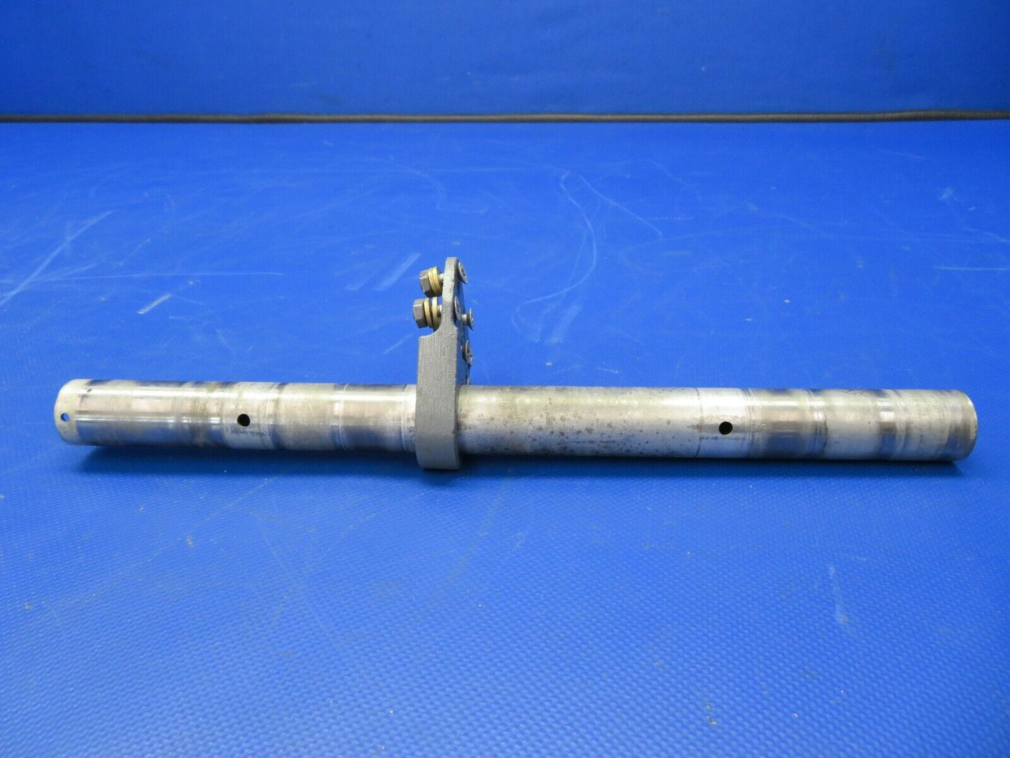 Beech Rudder Pedal Torque Tube Co-Pilot w/ Support Assy P/N 35-524018 (0721-729)