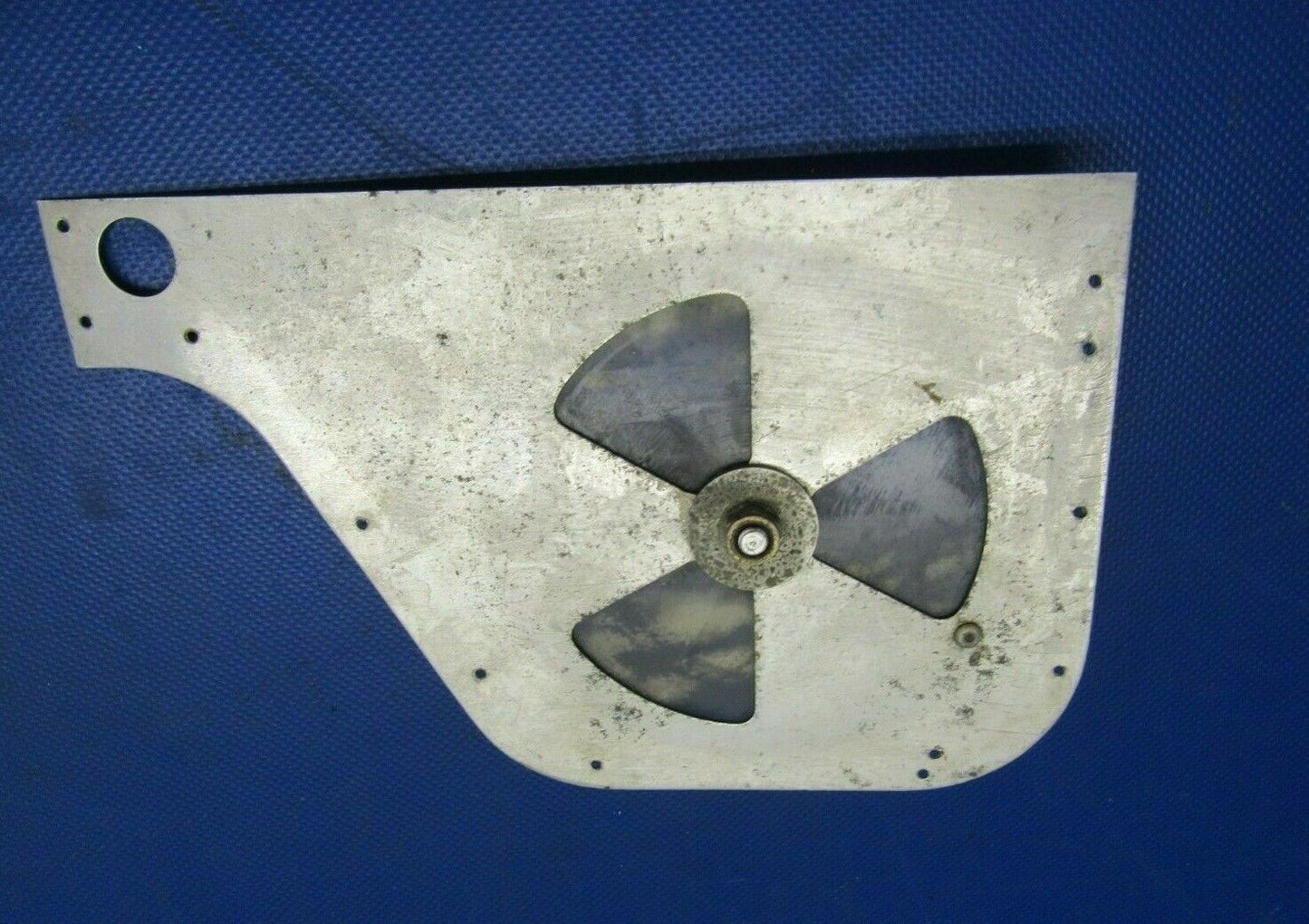 Mooney M20G Overhead Vent Plate & Deflector RH P/N 640198-023 (0921-341)
