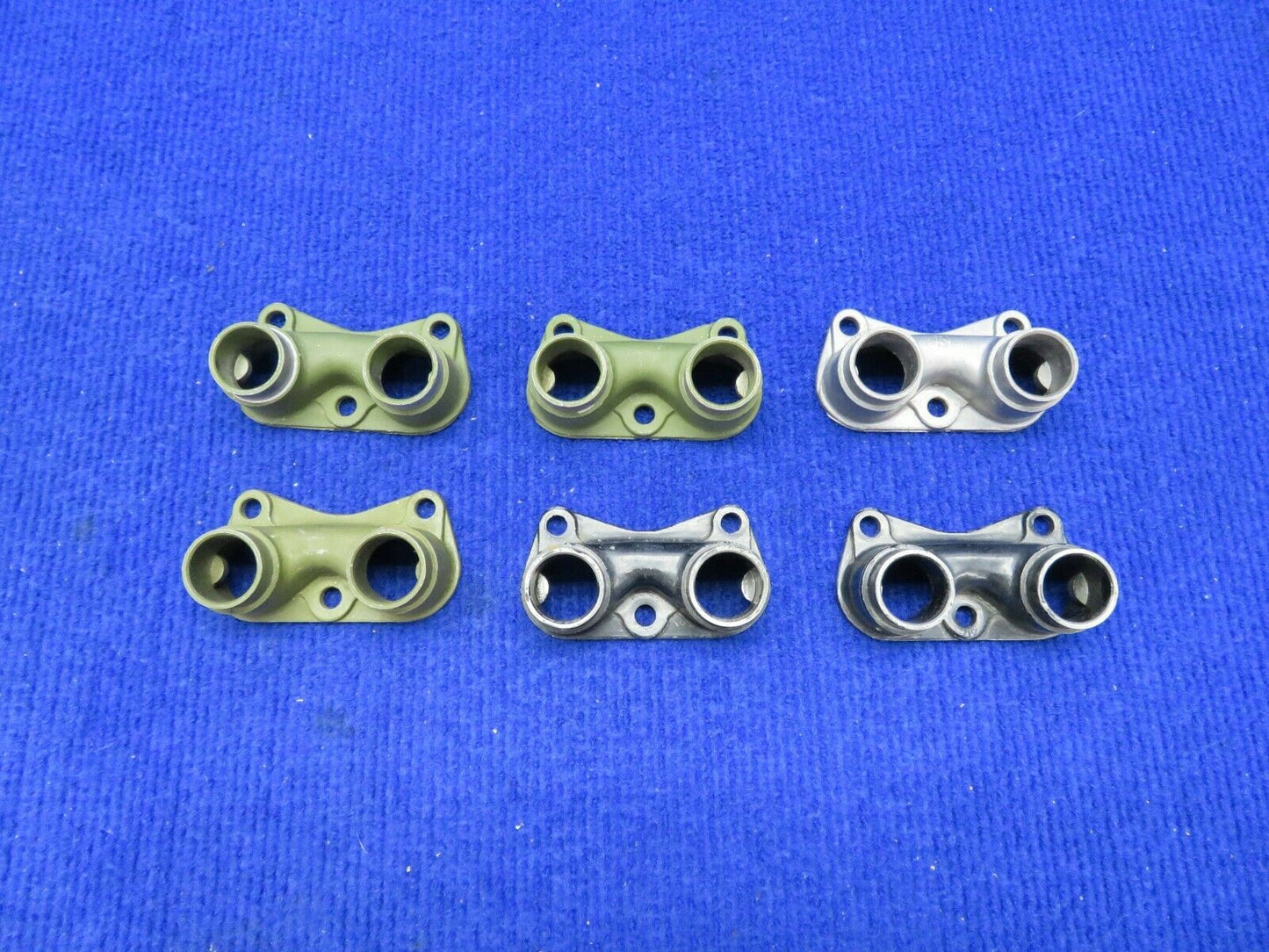 Continental A&C Series Push Rod Housing Flange 530163, ALCOA LOT OF 6 (0222-606)