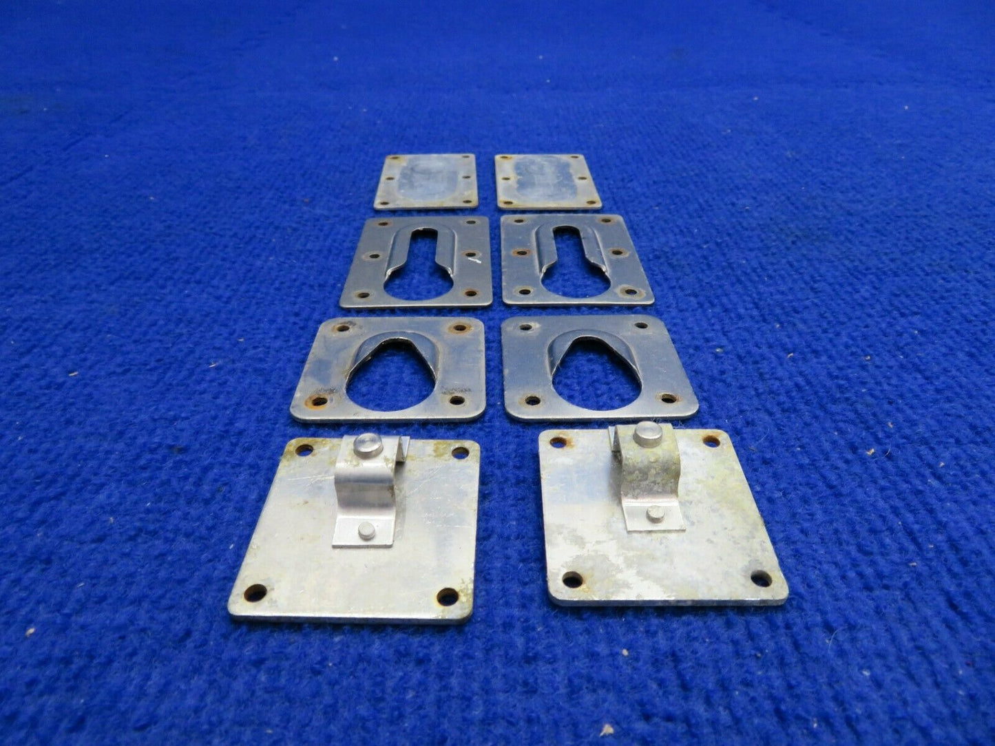 Piper Arrow Seat Attachment Plates & Retainers P/N 79781-02 1 LOT (0222-848)