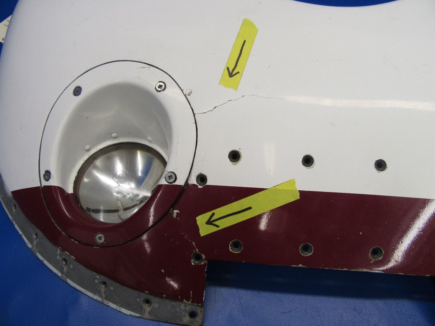 Cessna R182 Nose Cap Lower Cowl - Repairable- P/N 2252021-28 (0917-70)