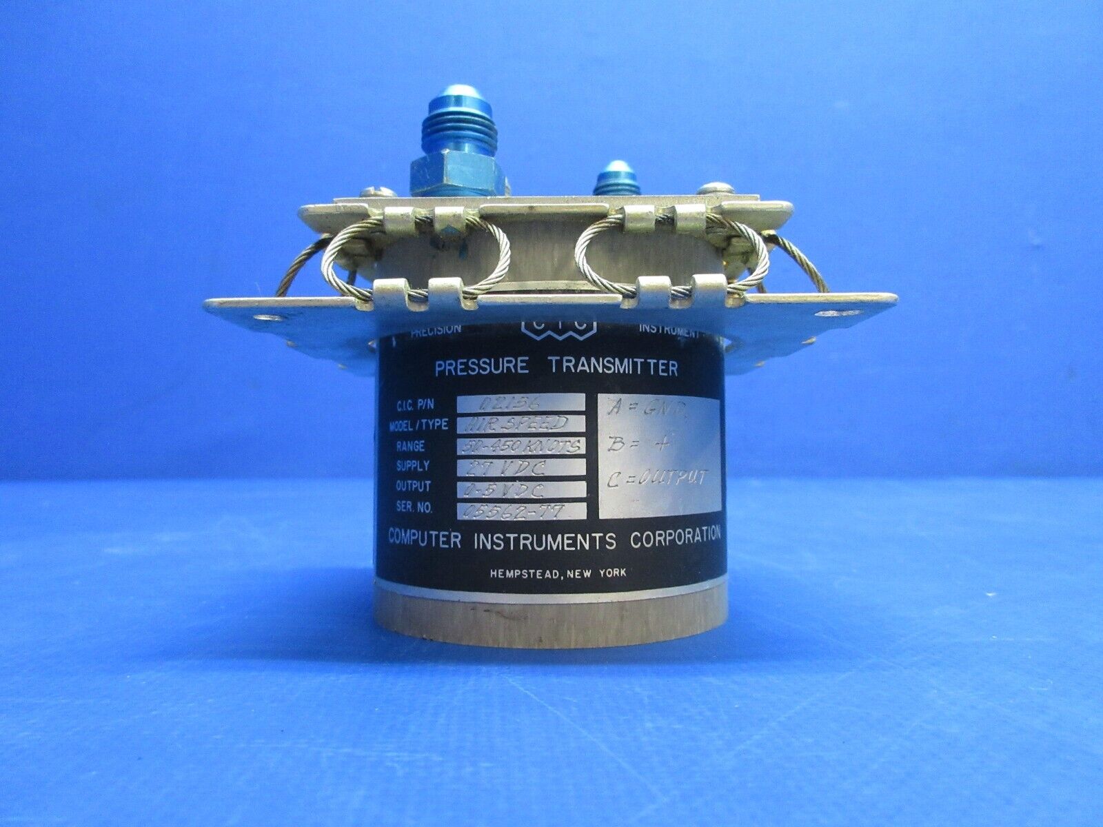 Sperry Airspeed Sensor P/N 4008515 CORE (1023-1036) – Safe Skies ...