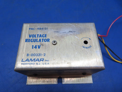 Lamar Voltage Regulator & Overvoltage Control P/N B-00331-2 LOT (0923-502)