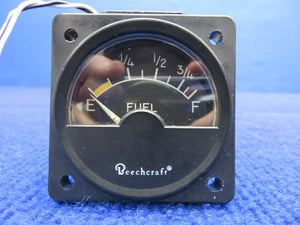 Baron Hickok Fuel Quantity Gauge w/ Light Bar Lighted 27V A-1158-5 (0222-361)