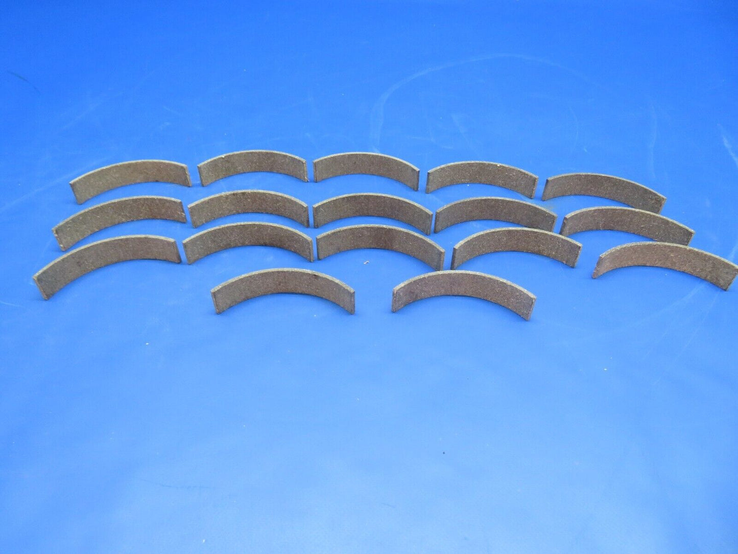 Brake Linings P/N 582-158X25X4 LOT OF 17 NOS (0922-860)