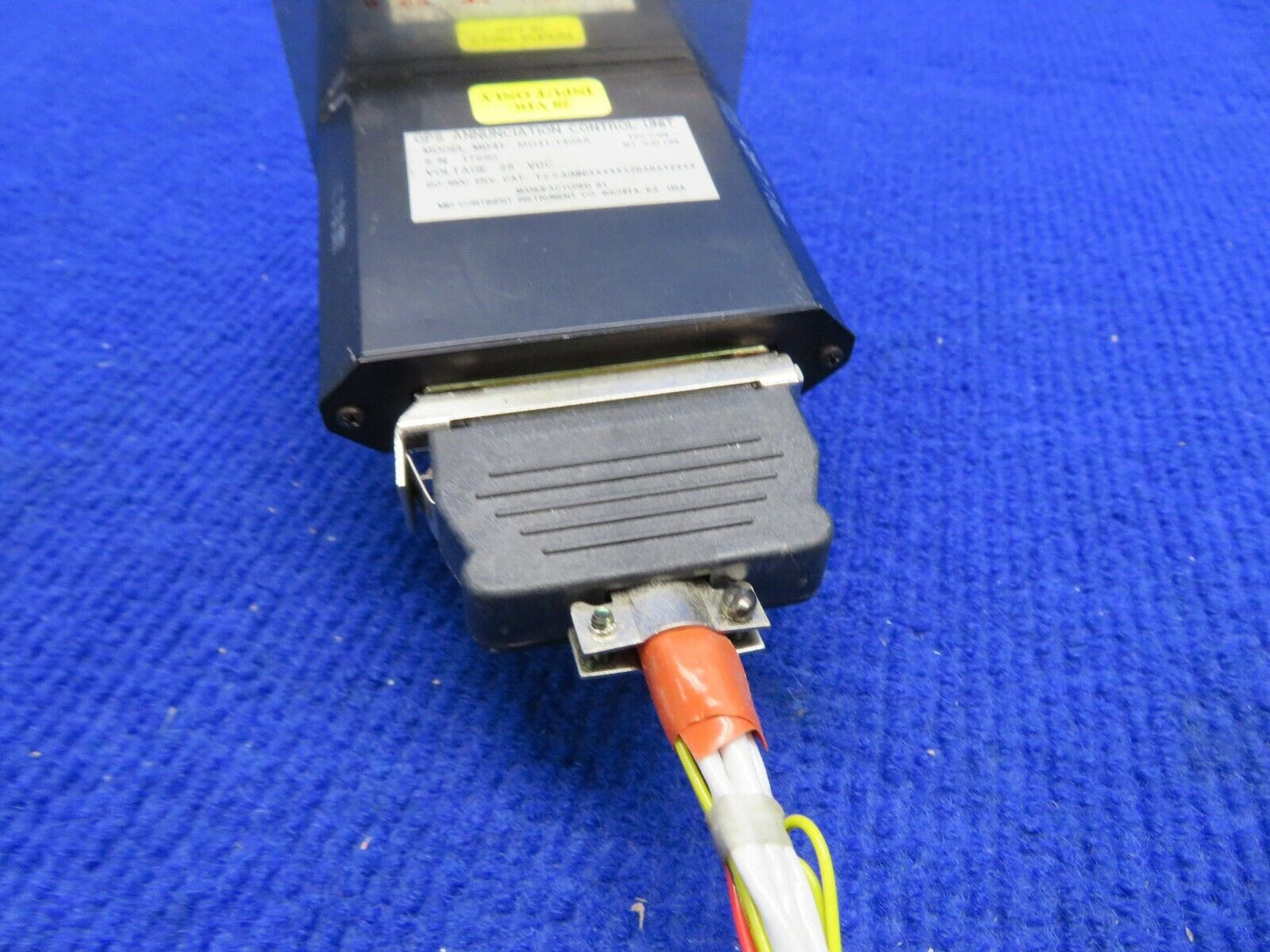 Mid-Continent GPS Annunciation Control Unit 28V P/N MD41-1408A (0222-347)