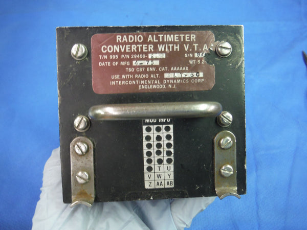 IDC Radio Altimeter Converter w/V.T.A. P/N 29400-212  (1015-222)