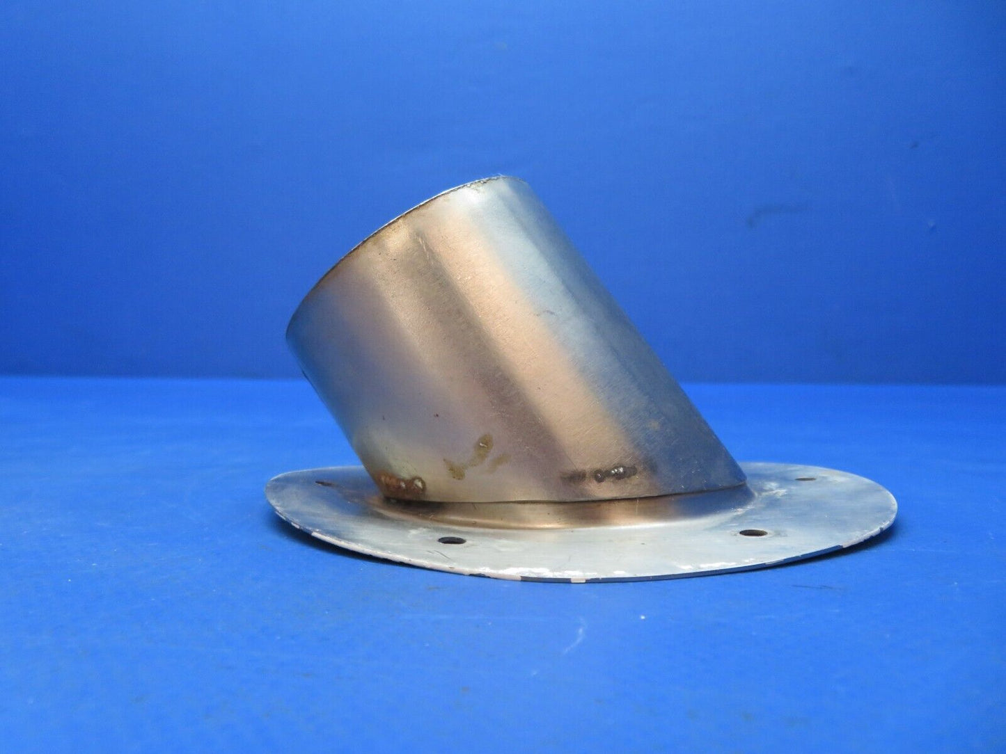 Beech 95-B55 Baron Plate Cabin Heater Exhaust P/N 58-550024-1 (0523-985)