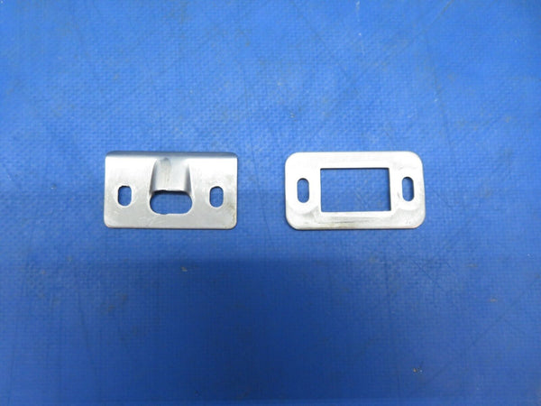 Piper PA-28-180 Door Latch Strike Plate P/N 63040-00 LOT OF 2 (0923-498)