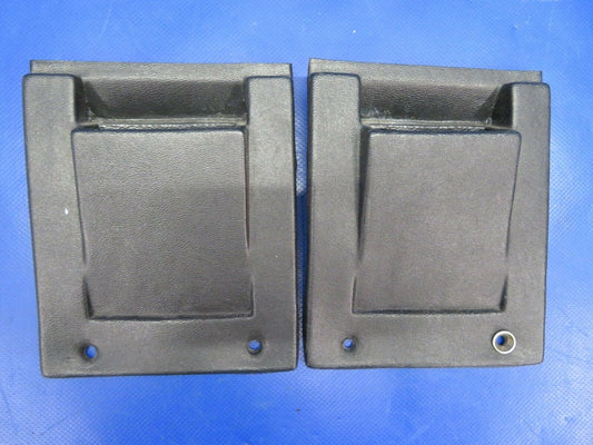 Beech Baron B58P Escutcheon Shoulder Harness 106-530049-4 Black 1 Pair (0320-93)