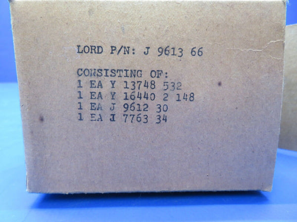 Lord Engine Mount P/N J-9613-66 NEW OLD STOCK (0923-577)
