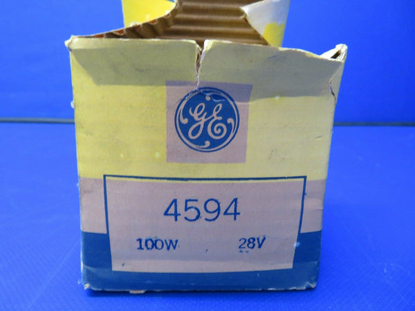 GE 4554 & 4594 Bulbs 28V 250W & 28V 100W LOT OF 3 NOS (0621-863)