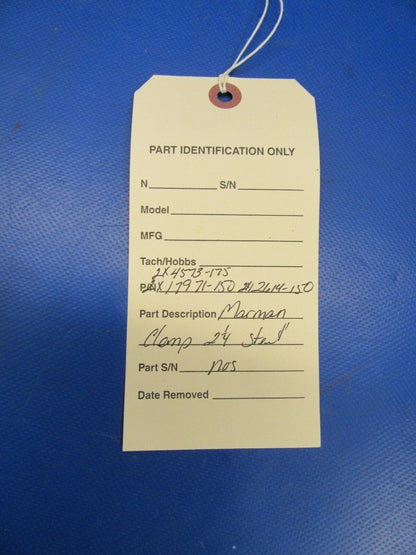 Marman Steel 2-1/4" Clamp P/N 4573-175, 17971-150, 12614-150 NOS (0119-163)