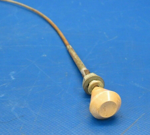 Beech Baron E-55 Control Cable Heat & Defrost Valve P/N 35-380051-29 (0120-199)