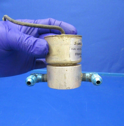 Stewart Warner Southwind Fuel Solenoid Valve 24V P/N G-700748 / Tested (0418-20)