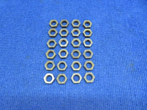 AN Fitting Steel Nut P/N AN924-6 LOT OF 24 NOS (0722-475)