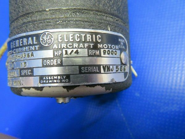 Cessna 310 General Electric Landing Motor w/ Gear Box 24V 5BA25HJ96A (0720-719)