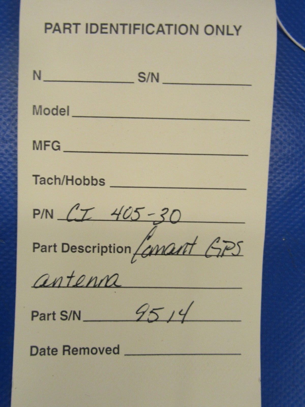 Comant GPS Antenna Classic P/N CI 405-30 (0518-378)