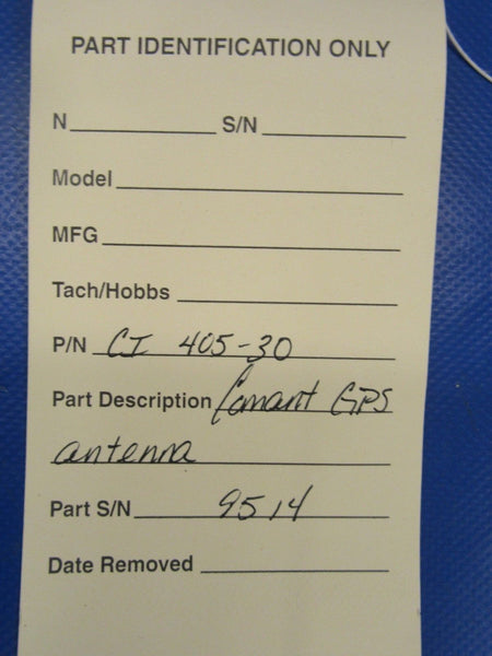 Comant GPS Antenna Classic P/N CI 405-30 (0518-378)