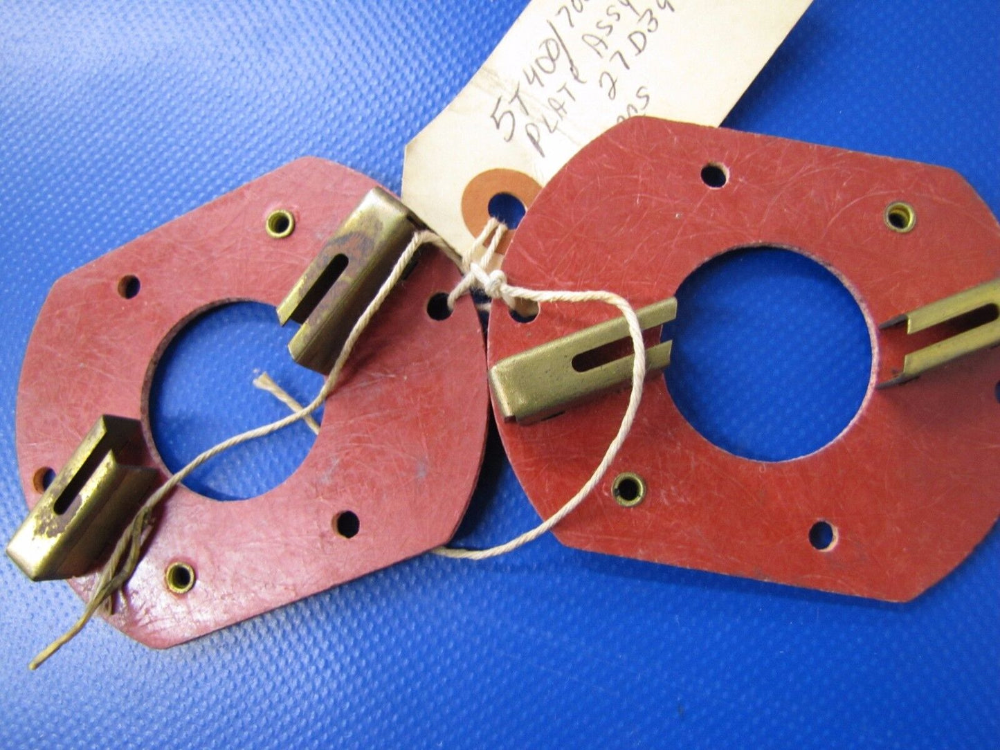 Piper Plate Assy P/N 757-419 LOT OF 2 NOS (0317-169)