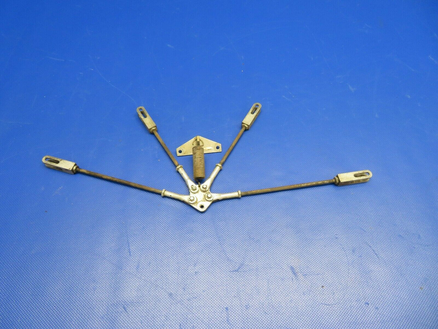 1960 Cessna 210 Main Gear Lock Rods w/ Plate P/N 1241030-1 (0221-195)